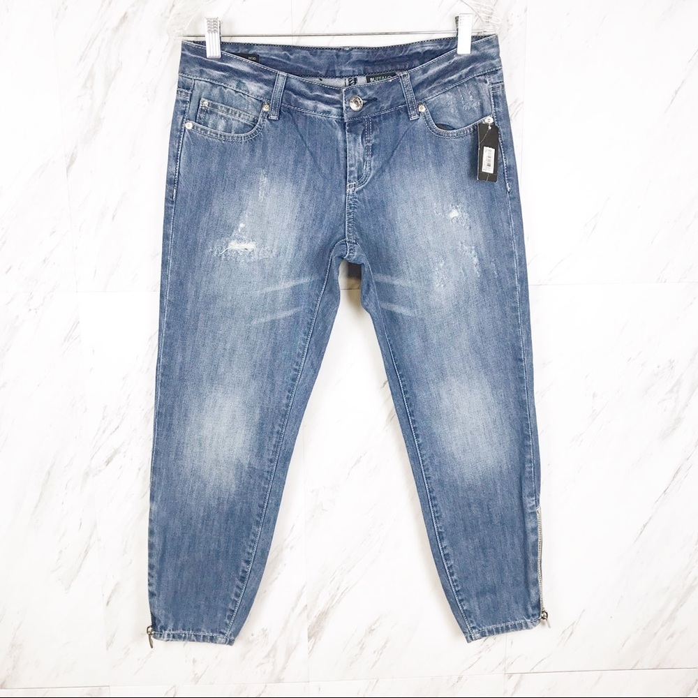 Buffalo David Bitton Justine Rigid Capri Jeans